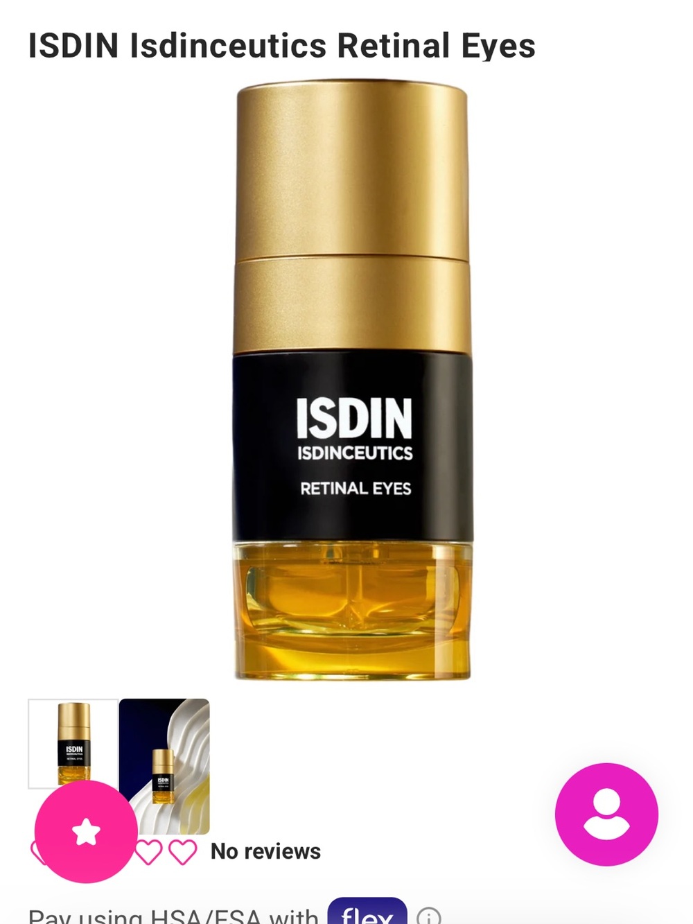 Isdin ISDINCEUTICS Retinal Eyes Serum
